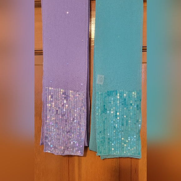 Sequin Scarves (set of two) - Picture 2 of 4